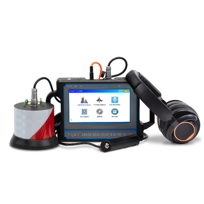 อุปกรณ์ตรวจจับเสียงรั่วน้ำอัลตราโซนิก 2M PQWT CL200 4000mAh
