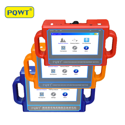 การขุดเจาะหลุมเจาะอุปกรณ์สำรวจทางธรณีวิทยา 500m PQWT S500 เครื่องตรวจจับน้ำ