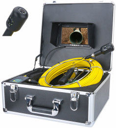 คุณภาพ  145° Angle Drain Sewer Pipe Inspection Camera 7inch High Accurate โรงงาน