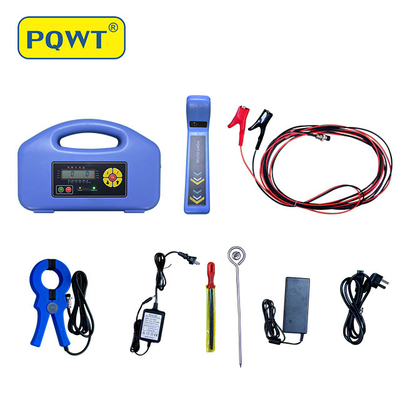 PQWT GX700 เครื่องระบุตำแหน่งท่อใต้ดิน เครื่องตรวจจับการรั่วไหลของท่อประปาฝังอยู่