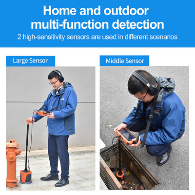 Pqwt-L6000 Multi Sensors Outdoor Water Pipe Leak Detector ความลึก 5 เมตร