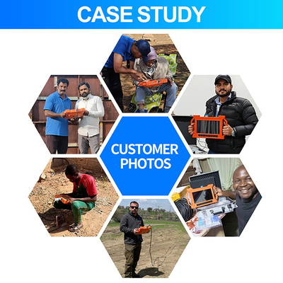 PQWT GT300A อุปกรณ์สำรวจทางธรณีวิทยา 300m เครื่องตรวจจับแหล่งน้ำใต้ดิน