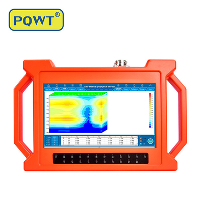 PQWT-GT2000A ภายใต้พื้นดิน ถ้ําลึกเจาะบ่อน้ํา 2000m การวิเคราะห์แผนที่ 3 มิติอัตโนมัติ การตรวจจับน้ําใต้ดินอย่างรวดเร็ว