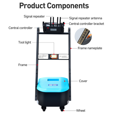 PQWT LDC เครื่องตรวจจับการรั่วไหลของท่อน้ำอัลตราโซนิก 9m อุปกรณ์ประปา