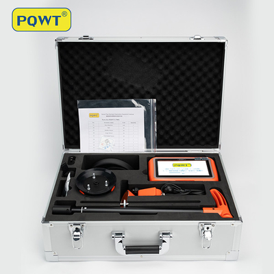 PQWT L5000 เครื่องตรวจจับการรั่วไหลของท่อ PVC ผนังน้ำ Fix เซนเซอร์สามเหลี่ยม