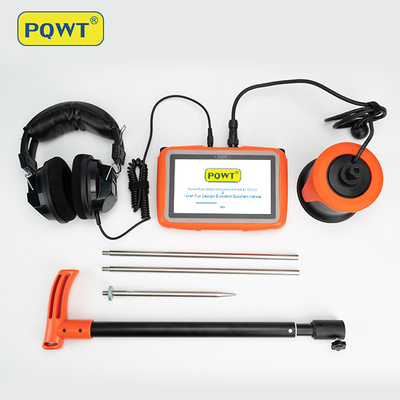 PQWT L2000 เครื่องตรวจจับการรั่วไหลของท่อใต้ดิน 5m เครื่องฟังการรั่วไหลของท่อ เครื่องตรวจจับการรั่วไหลของน้ํา