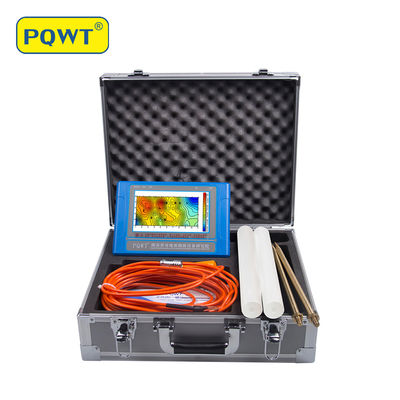 PQWT TC150 เครื่องตรวจจับน้ําใต้ดิน ความลึก 150m จอสัมผัส LCD