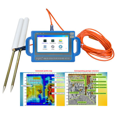 PQWT S300 300m เครื่องตรวจจับน้ําใต้ดินสําหรับการเจาะรู