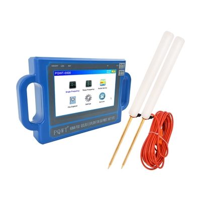 เครื่องตรวจจับน้ำบาดาล PQWT S300 ความลึก 300 เมตร หน้าจอสัมผัสขนาด 7 นิ้ว