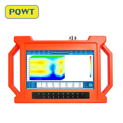 PQWT-GT2000A ภายใต้พื้นดิน ถ้ําลึกเจาะบ่อน้ํา 2000m การวิเคราะห์แผนที่ 3 มิติอัตโนมัติ การตรวจจับน้ําใต้ดินอย่างรวดเร็ว