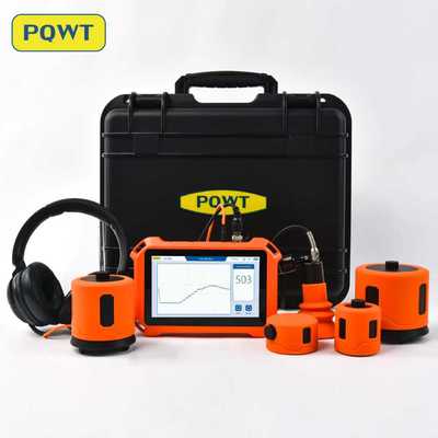 PQWT-125E เครื่องตรวจจับการรั่วของเรือประจําตัว พร้อมแสดงรูปคลื่นในเวลาจริง การกรองเสียงและการวิเคราะห์ฉลาดด้านขอบสําหรับท่อน้ํา