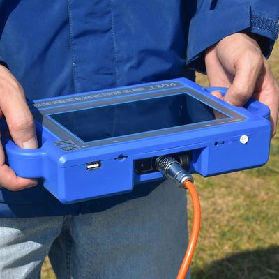 เครื่องตรวจจับน้ํา PQWT S300 ด้วยระยะวัด 0-1500mV และความถี่หลายครั้งสําหรับตรวจจับน้ําใต้ดิน