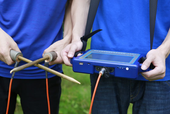 เครื่องตรวจจับน้ำระยะไกล PQWT S500 พร้อมความลึก 100/150/300/500 เมตร และช่วงการวัด 0mV-2000mV