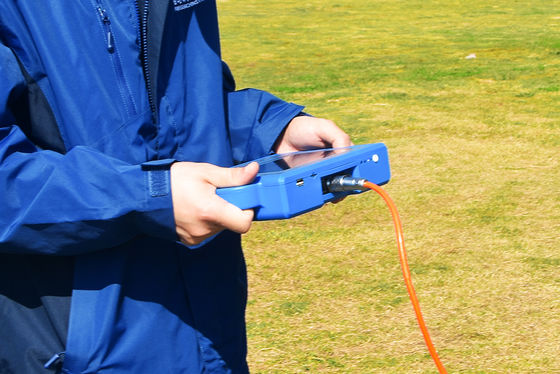 เครื่องตรวจจับน้ำ PQWT S150 พร้อม 8 ช่องสัญญาณและความถี่ 0-1000mV สำหรับการตรวจจับน้ำบาดาลด้วยคลื่นแม่เหล็กไฟฟ้า