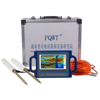 เครื่องตรวจจับน้ำ PQWT-S300 พร้อมใบรับรอง ISO2008:9001, สิทธิบัตร 7 ฉบับ และการจัดเก็บข้อมูล 999 เส้นวัด