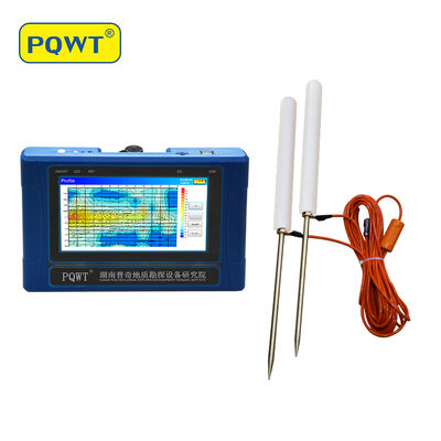 เครื่องตรวจจับน้ำใต้ดิน PQWT TC150 อุปกรณ์ธรณีฟิสิกส์ เครื่องตรวจจับน้ำใต้ดินลึก 150 เมตร
