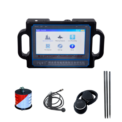 PQWT CL400 เครื่องตรวจจับเสียงรั่วน้ำความลึก 4M เทคโนโลยีสเปกตรัม