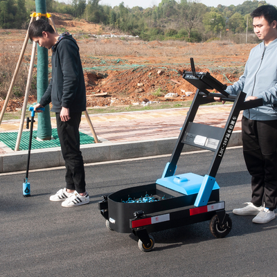 LDC PQWT Ultrasonic Water Pipe Leak Detector ภายนอกบ้านรถเข็น 9m Depth