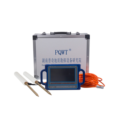เครื่องตรวจจับน้ำบาดาลแบบพกพา PQWT-S500 การทำแผนที่อัตโนมัติความลึก 500 เมตร