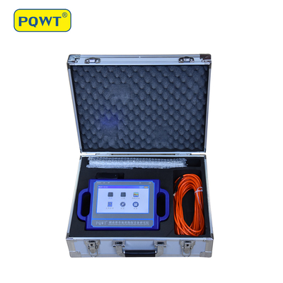 เครื่องตรวจจับน้ำบาดาลแบบพกพา PQWT-S500 การทำแผนที่อัตโนมัติความลึก 500 เมตร