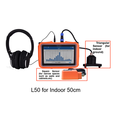 บ้าน ท่อประปา เครื่องตรวจจับน้ำรั่ว PQWT L50 เซนเซอร์สามเหลี่ยม