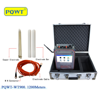 PQWT WT700 อุปกรณ์สำรวจทางธรณีวิทยาเครื่องมือตรวจจับน้ำแร่ใต้ดิน
