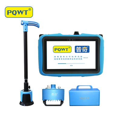 ตัวระบุตำแหน่งท่อใต้ดินโลหะ PQWT PD300 เครื่องตรวจจับท่อพลาสติก 800Hz