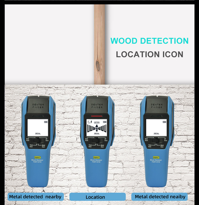OEM Metal AC Live Wire Detector มัลติฟังก์ชั่น Magnetic Stud Finder