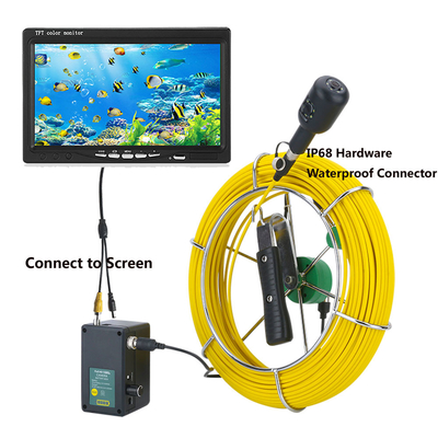 กล้องตรวจสอบท่อระบายน้ำ Endoscope 9 นิ้ว DVR 30M HD