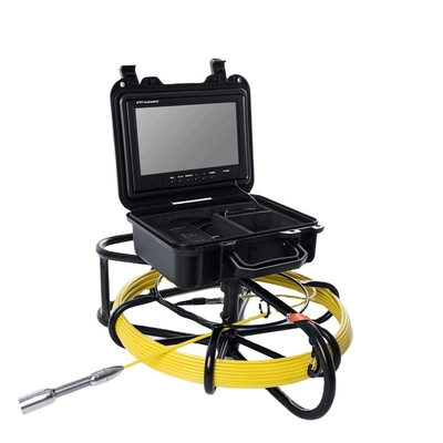 20M สายเคเบิล Endoscope 9 นิ้วระบบกล้องตรวจสอบท่อระบายน้ำทิ้ง TFT LCD Display
