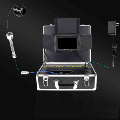 กล้องตรวจสอบท่อ Endoscope ขนาด 7 นิ้ว 1080P 20M 25MM Head