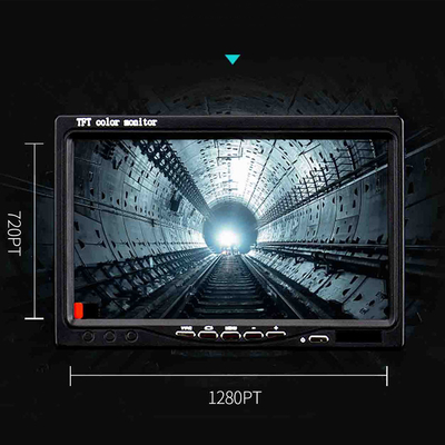 กล้องตรวจสอบท่อ Endoscope ขนาด 7 นิ้ว 1080P 20M 25MM Head