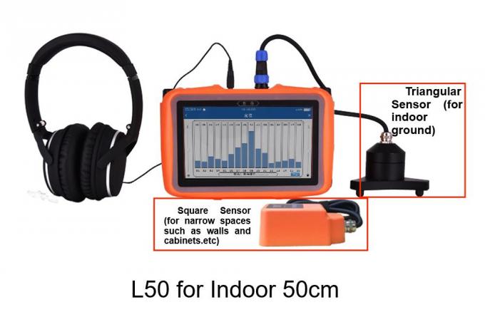 Pqwt-L50 เครื่องตรวจจับการรั่วไหลของน้ําในท่อ 50 เซนติเมตร 0