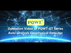PQWT GT500A เครื่องตรวจจับน้ำใต้ดิน 500m เครื่องค้นหาน้ำใต้ดินอัตโนมัติ