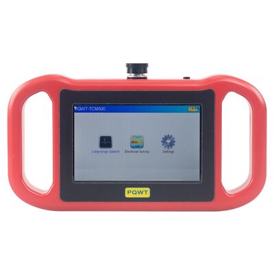 PQWT-TCM150 เครื่องตรวจจับการสํารวจน้ําทางภูมิศาสตร์ ด้วยระยะค้นหาพื้นผิว 1500 เมตร 33 ความถี่ และแบตเตอรี่ลิธีียมแบบชาร์จใหม่