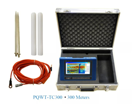 เครื่องตรวจจับน้ำใต้ดิน TC300 PQWT การทำแผนที่อัตโนมัติเต็มรูปแบบ 300M